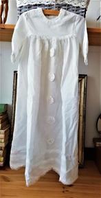 Antieke doopjurkje frans batist met mutsje, Antiek en Kunst, Ophalen of Verzenden