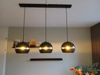 Hang/plafondlamp, Huis en Inrichting, Lampen | Hanglampen, Ophalen, Modern met 3 bollen met een doorsnede van 23 cm., Zo goed als nieuw
