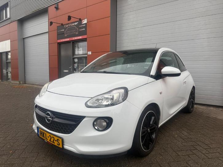 Opel ADAM 1.4 Eco S&S 87PK 3D 2013 Wit PANO/CRUISE/CARPLAY!, Auto's, Opel, Bedrijf, ADAM, Airconditioning, Alarm, Apple Carplay