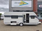 Hobby Prestige 560 WFU NIEUW!! MET FRANSBED!!, Caravans en Kamperen, Rondzit, Hobby, Schokbreker, Bedrijf