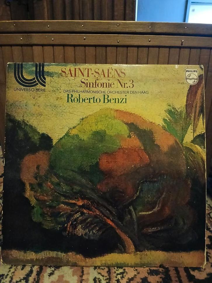 Saint-saens sinfonie nr. 3, Cd's en Dvd's, Vinyl | Klassiek, Ophalen of Verzenden