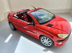 Peugeot 206 CC Welly 1:18 modelauto 86, Hobby en Vrije tijd, Modelauto's | 1:18, Ophalen of Verzenden, Zo goed als nieuw, Auto