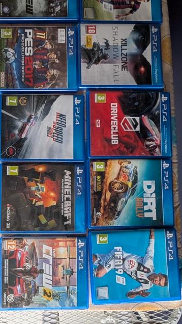 12 ps4 games voor spot prijs  beschikbaar voor biedingen