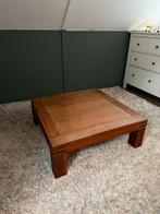Robuuste Houten Salontafel, Huis en Inrichting, Tafels | Salontafels, Ophalen, 50 tot 100 cm, 50 tot 100 cm, Zo goed als nieuw