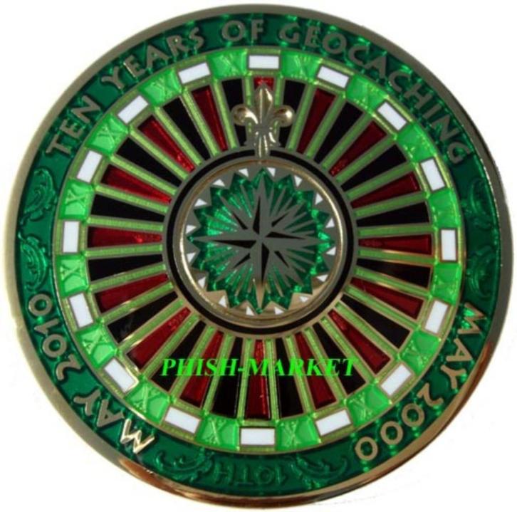 Geocoin Geocoins, Hobby en Vrije tijd, Overige Hobby en Vrije tijd, Nieuw, Ophalen