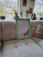 Brocante spiegel, Ophalen of Verzenden, Rechthoekig, Minder dan 50 cm, Minder dan 100 cm