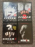 Scream 1 tm 4 dvd collectie, Vanaf 16 jaar, Ophalen of Verzenden, Zo goed als nieuw, Slasher