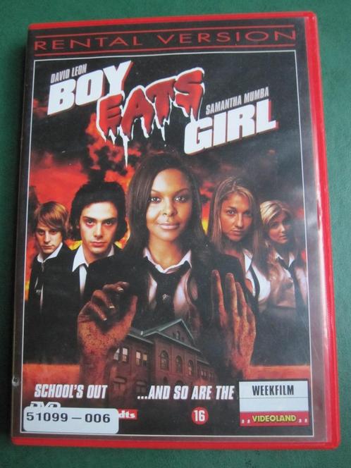 Boy Eats Girl, Cd's en Dvd's, Dvd's | Horror, Zo goed als nieuw, Overige genres, Vanaf 16 jaar, Ophalen of Verzenden