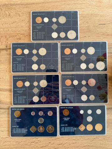 Muntset Nederlandse Antillen – 1983, 1984 & 1990 beschikbaar voor biedingen