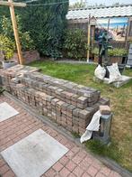 Gratis getrommelde steentjes 10x10 div.kleuren, Tuin en Terras, Tegels en Klinkers, Ophalen, Gebruikt, Beton