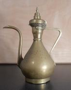 Antieke koperen kan 33 cm hoog met keurmerken decoratief, Ophalen of Verzenden, Koper