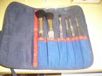 Mie18<> metalen make up kwastenset, Verzenden