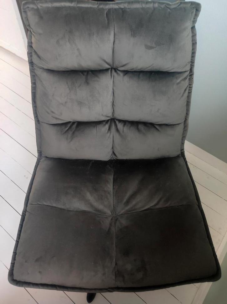 Draaifauteuil Clay, groen, Leen Bakker, zgan draai stoel, Huis en Inrichting, Stoelen, Zo goed als nieuw, Metaal, Stof, Ophalen