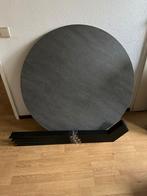 Ronde eettafel IKEA met zwart marmeren patroon, Ophalen, Industrieel & modern, Rond, Zo goed als nieuw