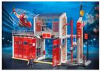 PLAYMOBIL 9462 Grote BrandweerKazerne met Helikopter, Kinderen en Baby's, Speelgoed | Playmobil, Ophalen of Verzenden, Nieuw, Complete set