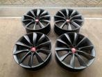 ORIGINELE 22 INCH TESLA MODEL X ONYX BLACK VELGEN BREEDSET, Auto-onderdelen, Banden en Velgen, .., .., Gebruikt, 285 mm