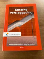 Externe Verslaggeving Noordhoff Uitgevers, Ophalen of Verzenden, Beta, Zo goed als nieuw, HBO