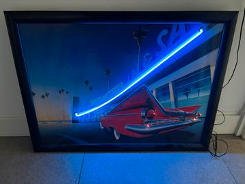 LED Pubbord/Cafébord - Mancave Decoratie 60x80cm beschikbaar voor biedingen