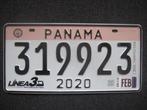 Panama nummerplaten kentekenplaten nummerplaat nummerbord, Gebruikt, Ophalen of Verzenden