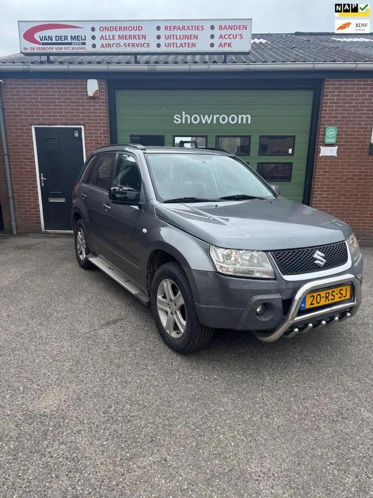 Suzuki Grand Vitara 2.0-16V Exclusive NIEUWE KOPPELING!, Auto's, Suzuki, Te koop, Grand Vitara, 4x4, ABS, Airbags, Airconditioning