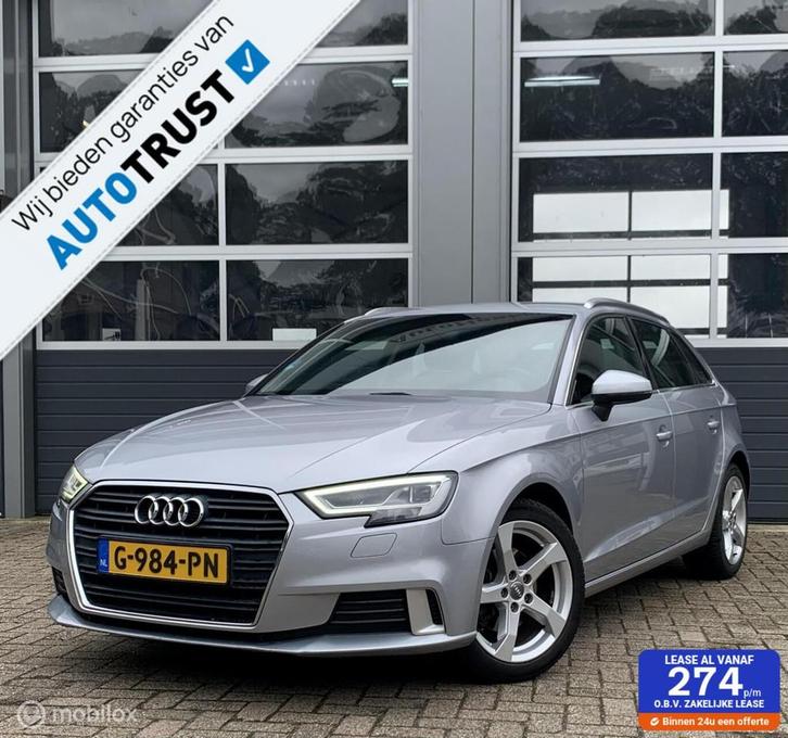 Audi A3 Sportback 30 TFSI Advance Sport, Auto's, Audi, Bedrijf, Te koop, A3, ABS, Airbags, Airconditioning, Alarm, Bluetooth, Boordcomputer