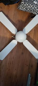 Gratis Plafond ventilator en lamp, Ophalen, Gebruikt
