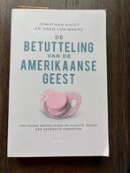 Jonathan Haidt - De betutteling van de Amerikaanse geest, Ophalen of Verzenden, Zo goed als nieuw