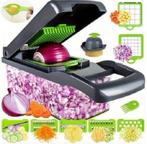 Multifunctionele Groente/fruit snijder 16-delig–Nieuw/Doos, Ophalen of Verzenden, Zo goed als nieuw