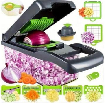Multifunctionele Groente/fruit snijder 16-delig–Nieuw/Doos beschikbaar voor biedingen