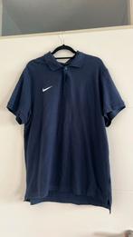Nette donkerblauwe Nike polo t-shirt maat XL goede staat, Ophalen of Verzenden, Zo goed als nieuw, Maat 56/58 (XL), Blauw