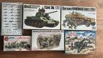 Tamiya & Dragon militaire voertuigen WW2, Overige merken, Tank, Verzenden, 1:32 tot 1:50