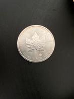 Zilveren Maple Leaf 1 oz, Postzegels en Munten, Edelmetalen en Baren, Ophalen of Verzenden, Zilver