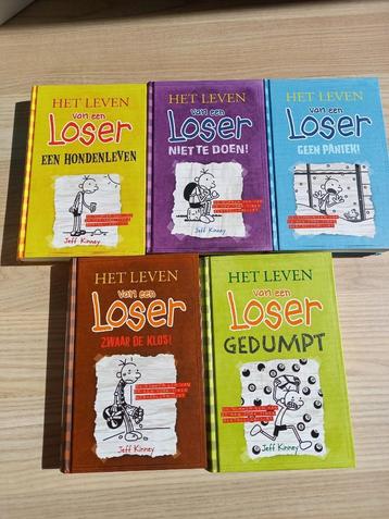 Het Leven van een Loser - Jeff Kinney. Meerdere boeken. beschikbaar voor biedingen