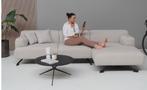 Nieuwe beige hoekbank, Ophalen, Zo goed als nieuw, 150 cm of meer, Vierpersoons of meer
