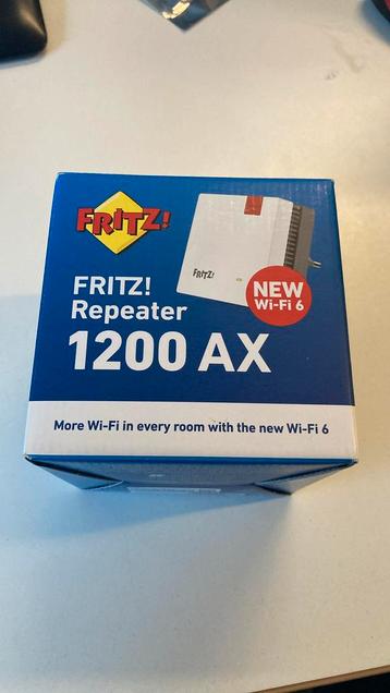 FRITZ! Repeater 1200AX (Wi-Fi 6, Nieuw) beschikbaar voor biedingen