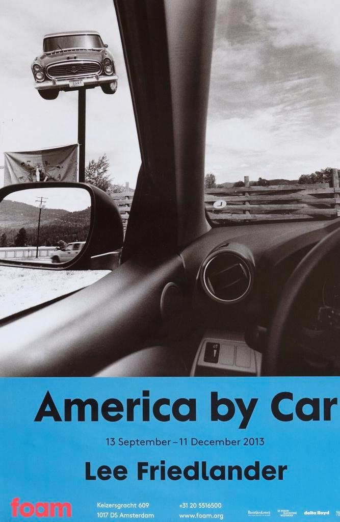 Lee Friedlander America by Car Foam Photography affiche, Verzamelen, Posters, Zo goed als nieuw, Film en Tv, A1 t/m A3, Ophalen of Verzenden