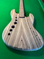 Jazz bass zebrano, Ophalen of Verzenden, Nieuw, Elektrische basgitaar