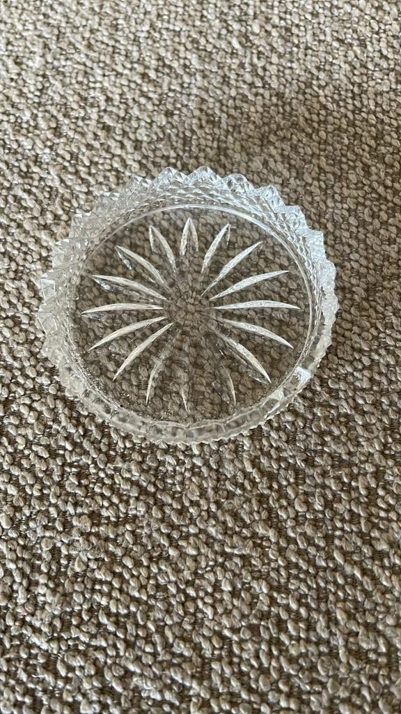 Mini schaaltje / onderzetter, Ophalen of Verzenden, Zo goed als nieuw, Glas of Kopje