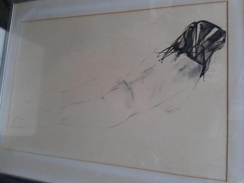 Naakte vrouwen van Patrick O'Regan. 2 de soort, Nude Study, Antiek en Kunst, Kunst | Tekeningen en Foto's, Ophalen of Verzenden