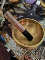 Handgemaakte klankschaal uit Nepal, Muziek en Instrumenten, Overige soorten, Ophalen of Verzenden, Zo goed als nieuw, H