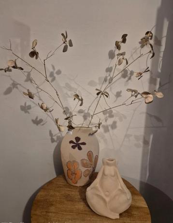 Kunsttak Wild Leaf Champagne 80cm beschikbaar voor biedingen