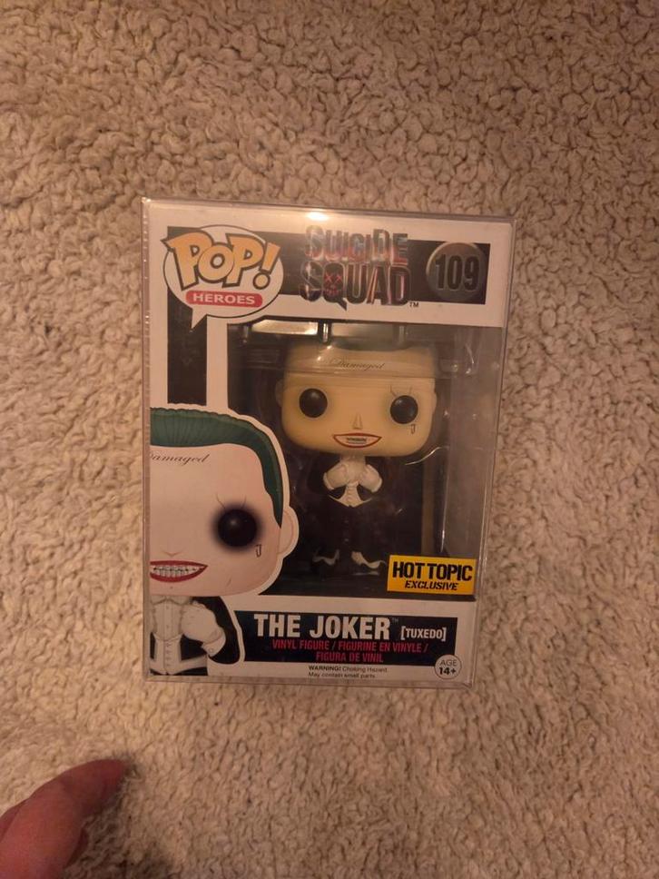 Funko Pop! Heroes - The Joker (Tuxedo) #109, Verzamelen, Poppetjes en Figuurtjes, Zo goed als nieuw, Ophalen of Verzenden