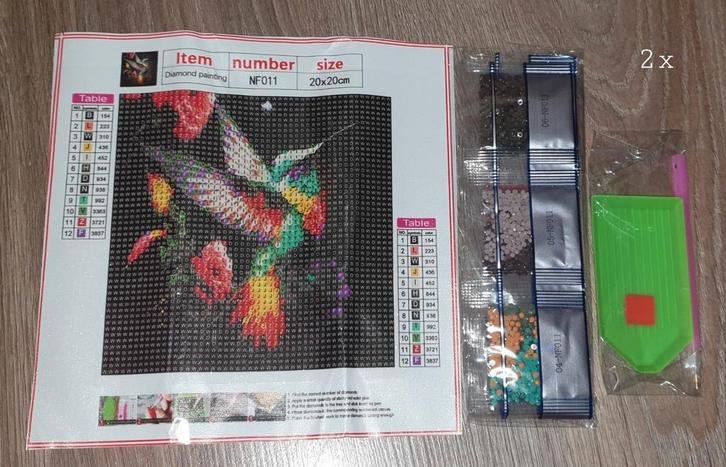 Diamond Painting Ronde Steentjes - Nieuw!, Hobby en Vrije tijd, Knutselen, Nieuw, Materiaal, Ophalen of Verzenden