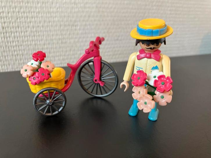 Playmobil 5400 - vintage - victoriaanse bloemenverkoper, Kinderen en Baby's, Speelgoed | Playmobil, Gebruikt, Complete set, Ophalen