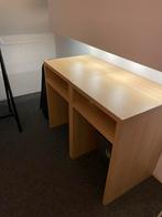 Hoger bureau houtlook - 2 stuks - zo goed als nieuw, Huis en Inrichting, Bureaus, Ophalen, Zo goed als nieuw, Stabureau