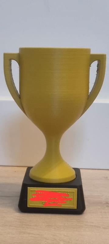 Gepersonaliseerde Trofee - Eigen Tekst & Kleur beschikbaar voor biedingen