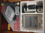 Super Nintendo Snes in doos met 52 spellen en extra's, Ophalen, Gebruikt, Met 3 controllers of meer, Met games