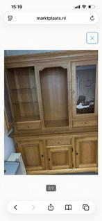 Eiken patine kast, Ophalen, 100 tot 150 cm, Eikenhout, 25 tot 50 cm