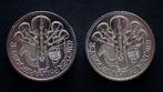 Twee Troy Ounce aan zilveren Wiener Philharmoniker munten, Oostenrijk, Zilver, Overige waardes, Verzenden