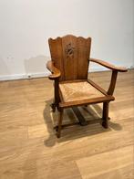 Eikenhouten bid stoel, Antiek en Kunst, Antiek | Meubels | Stoelen en Banken, Ophalen